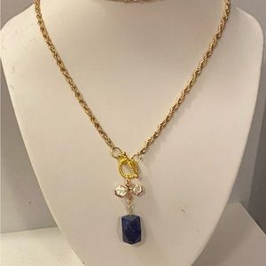 NEW Lapis Lazuli crystal necklace